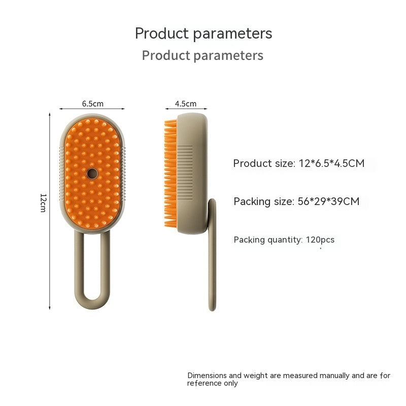 3-in-1 Electric Steam Cat Brush - Spa Treatment | EcoUrbanPaws