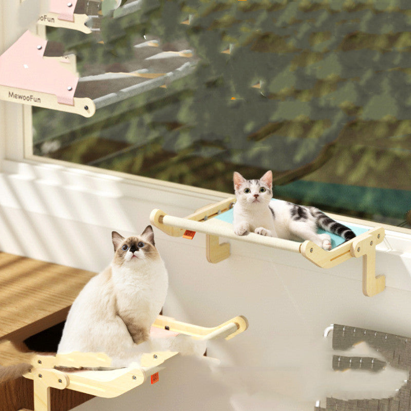 Cat Hanging Bed - Cozy Elevated Comfort | EcoUrbanPaws