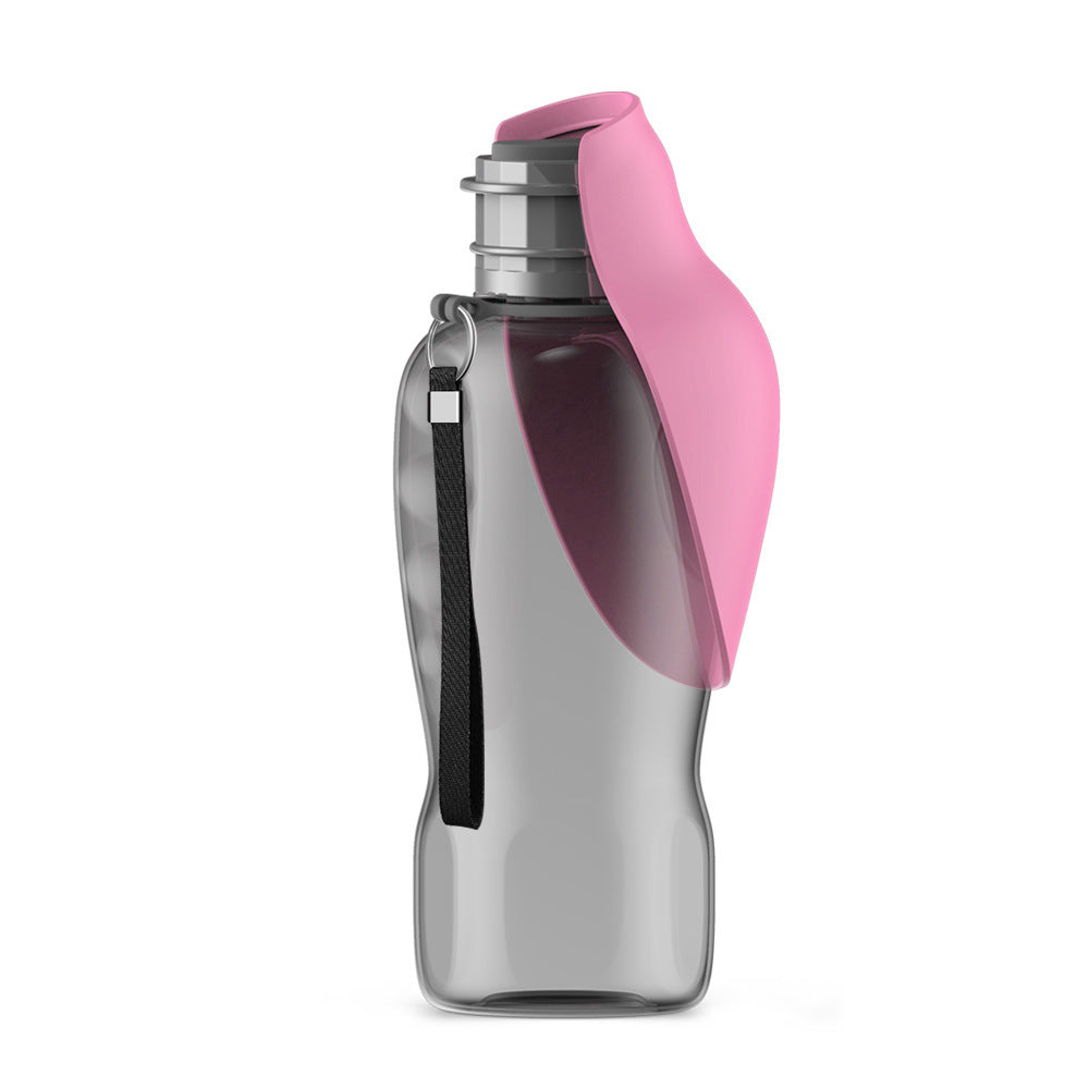 800ml High Capacity Pet Water Bottle - Foldable Bowl | EcoUrbanPaws