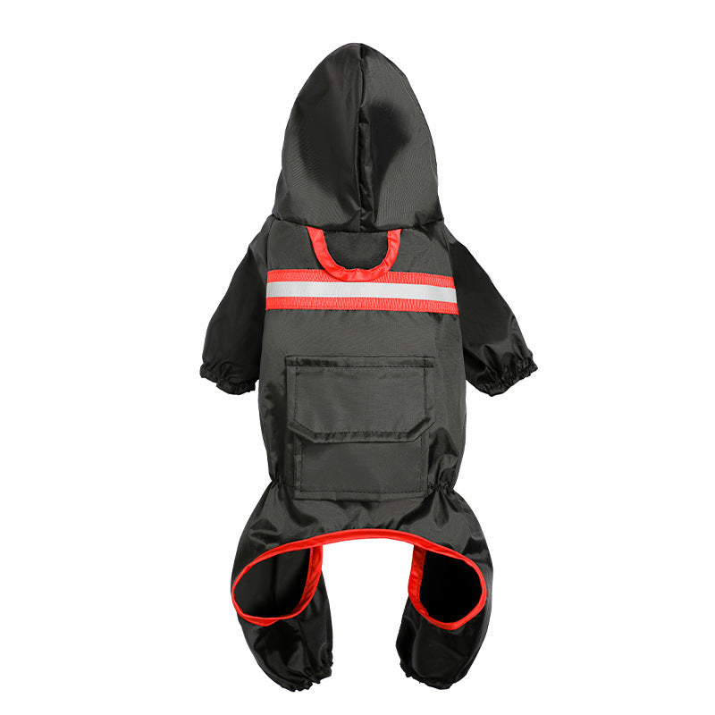 Reflective Safety Raincoat - Waterproof Pet Protection | EcoUrbanPaws