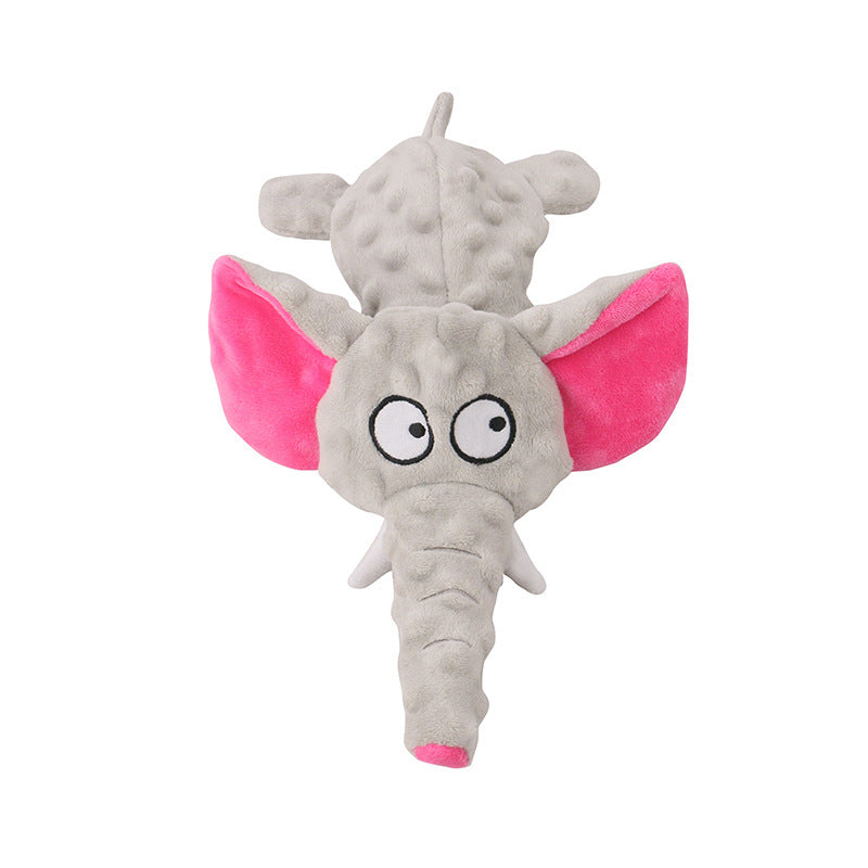 Premium Elephant Plush Toy - Interactive Comfort Design | EcoUrbanPaws