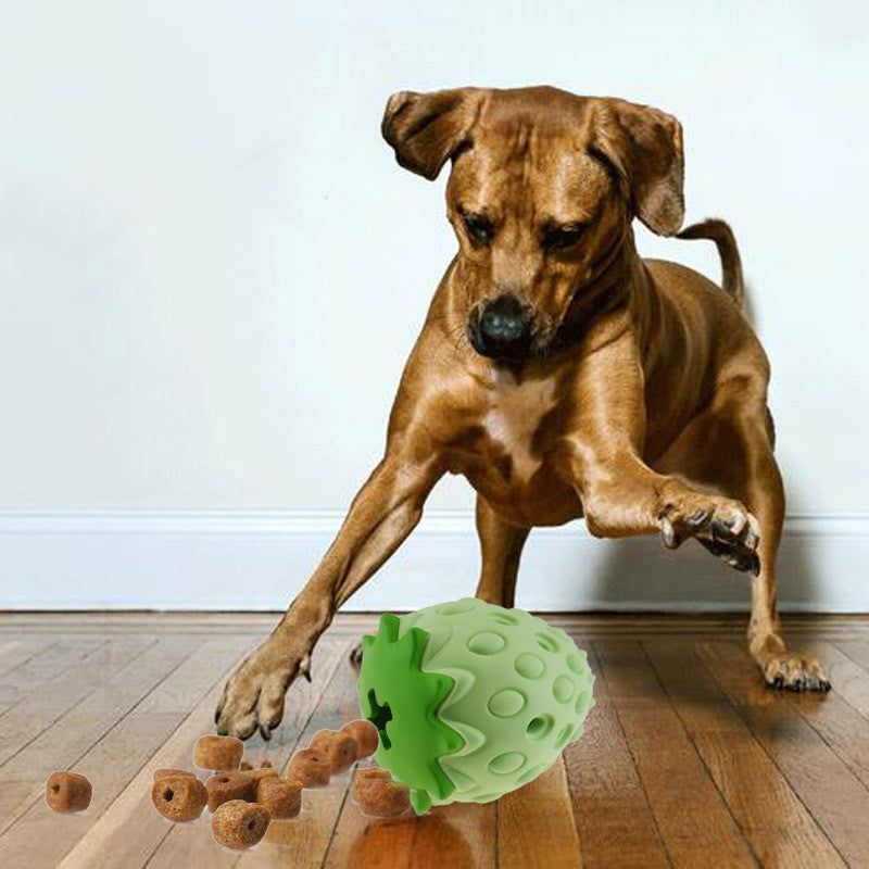 Strawberry Treat Dispensing Ball - Slow Feeder Toy | EcoUrbanPaws