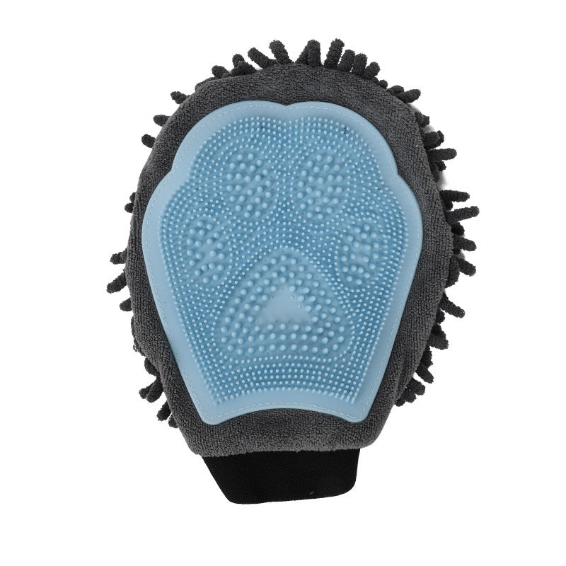 2-in-1 Pet Grooming Glove - Bath & Massage Tool | EcoUrbanPaws