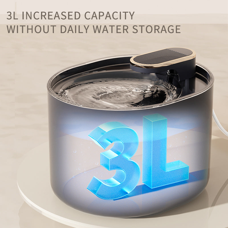 Automatic Pet Water Fountain - USB Rechargeable Feeder | EcoUrbanPaws